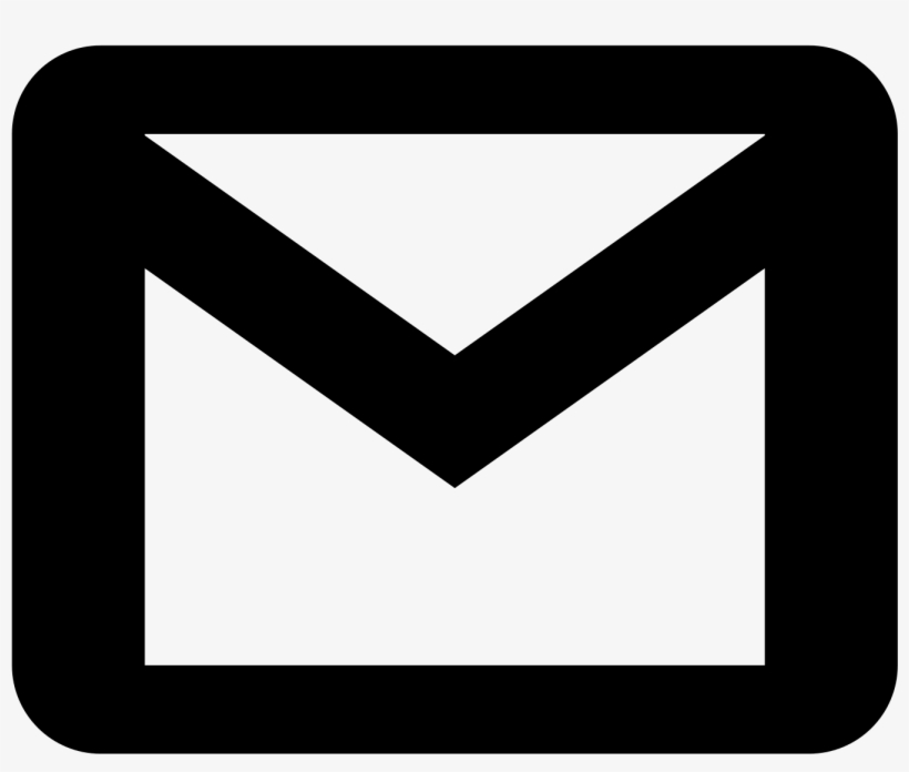 Gmail Logo Png - Gmail Logo Black And White, transparent png #143562