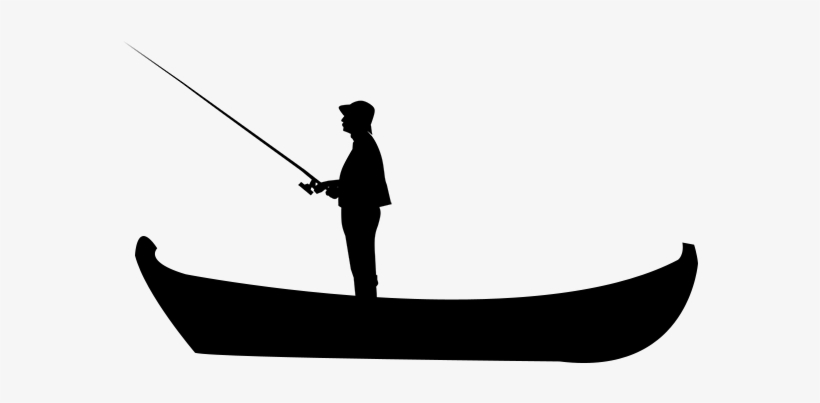 bass fishing boat silhouette