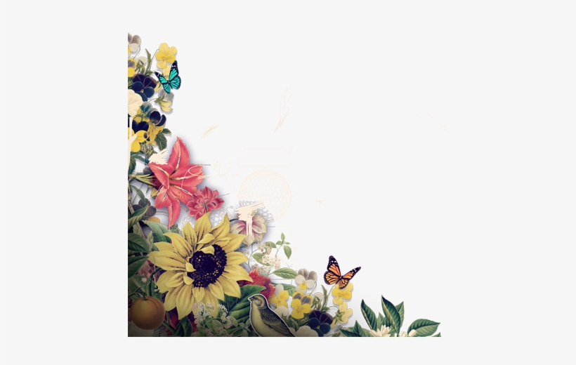 We've Moved Sunflowers Announcement On Rustic Painted, transparent png #144144