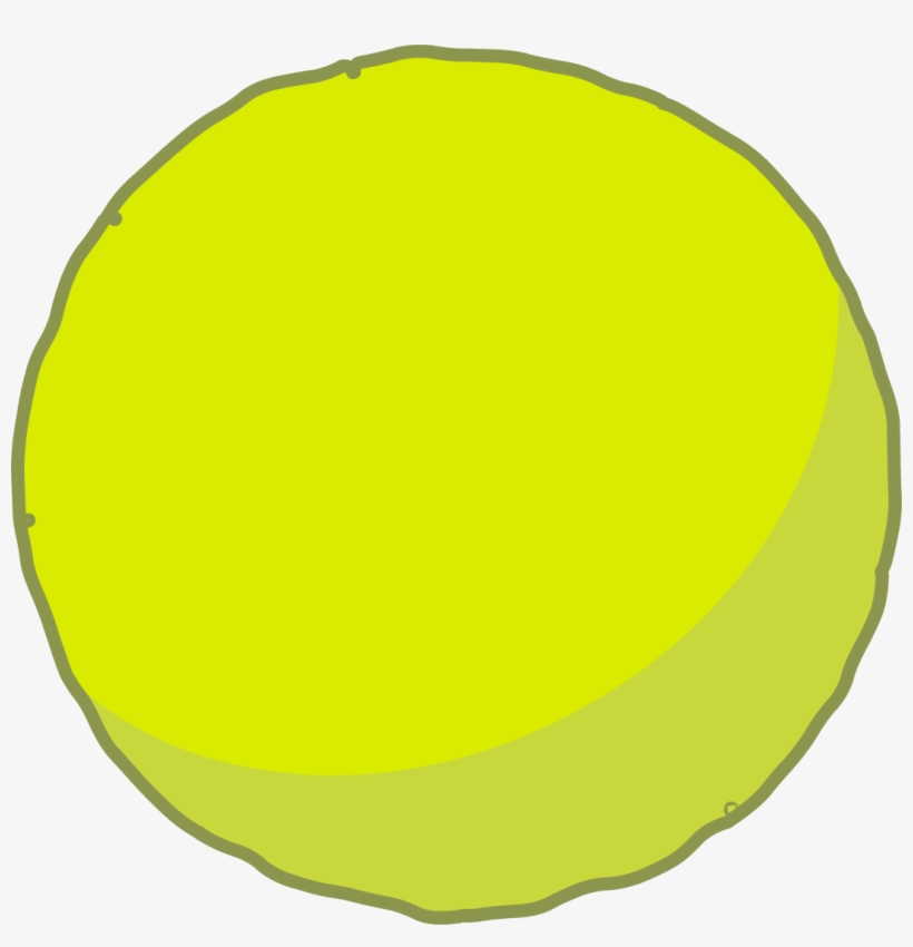 Tennis Ball Body - Battle For Dream Island Tennis Ball, transparent png #144223