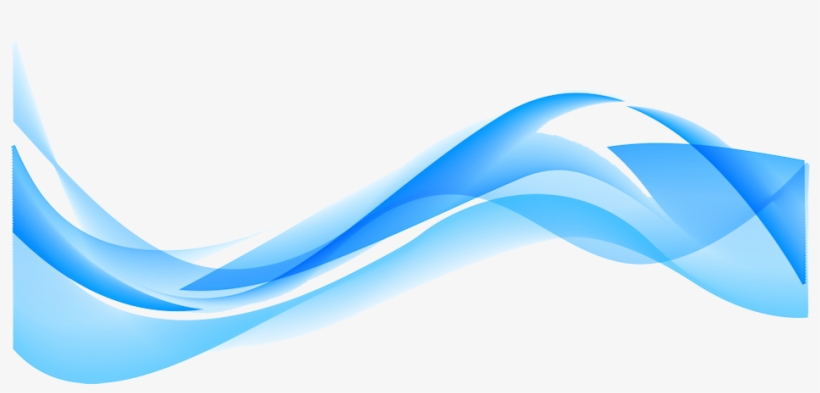 Waves Design Png - Transparent Blue Waves Png, transparent png #144572