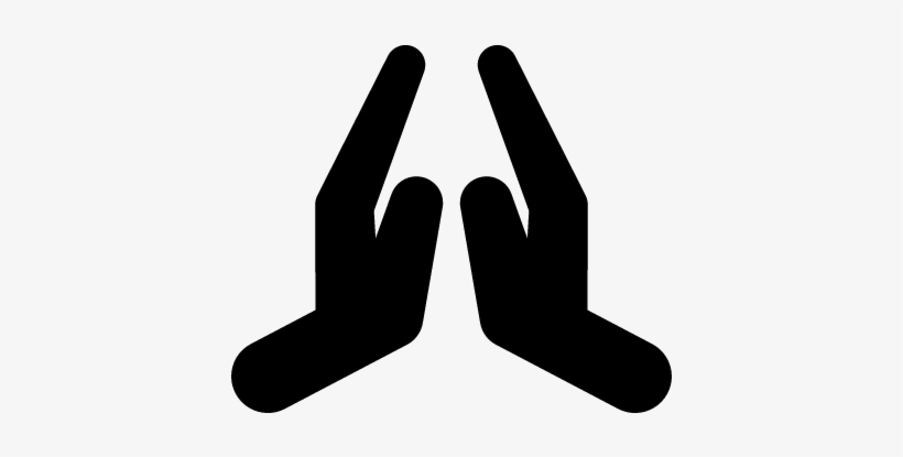 71756 Praying Hands - Prayer Icon Vector, transparent png #144707