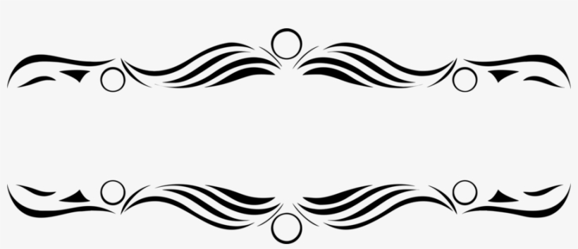 Decorative Borders Drawing Line Art Vexel Painting - Decorative Clip Art, transparent png #144754