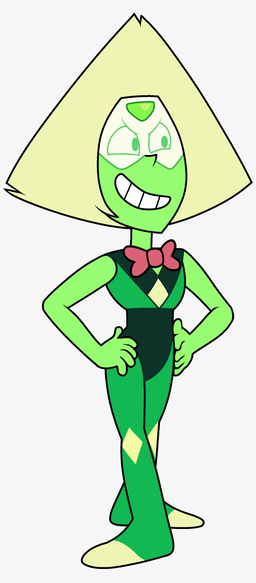 Peri Bowtie Png - Peridot From Steven Universe, transparent png #144965