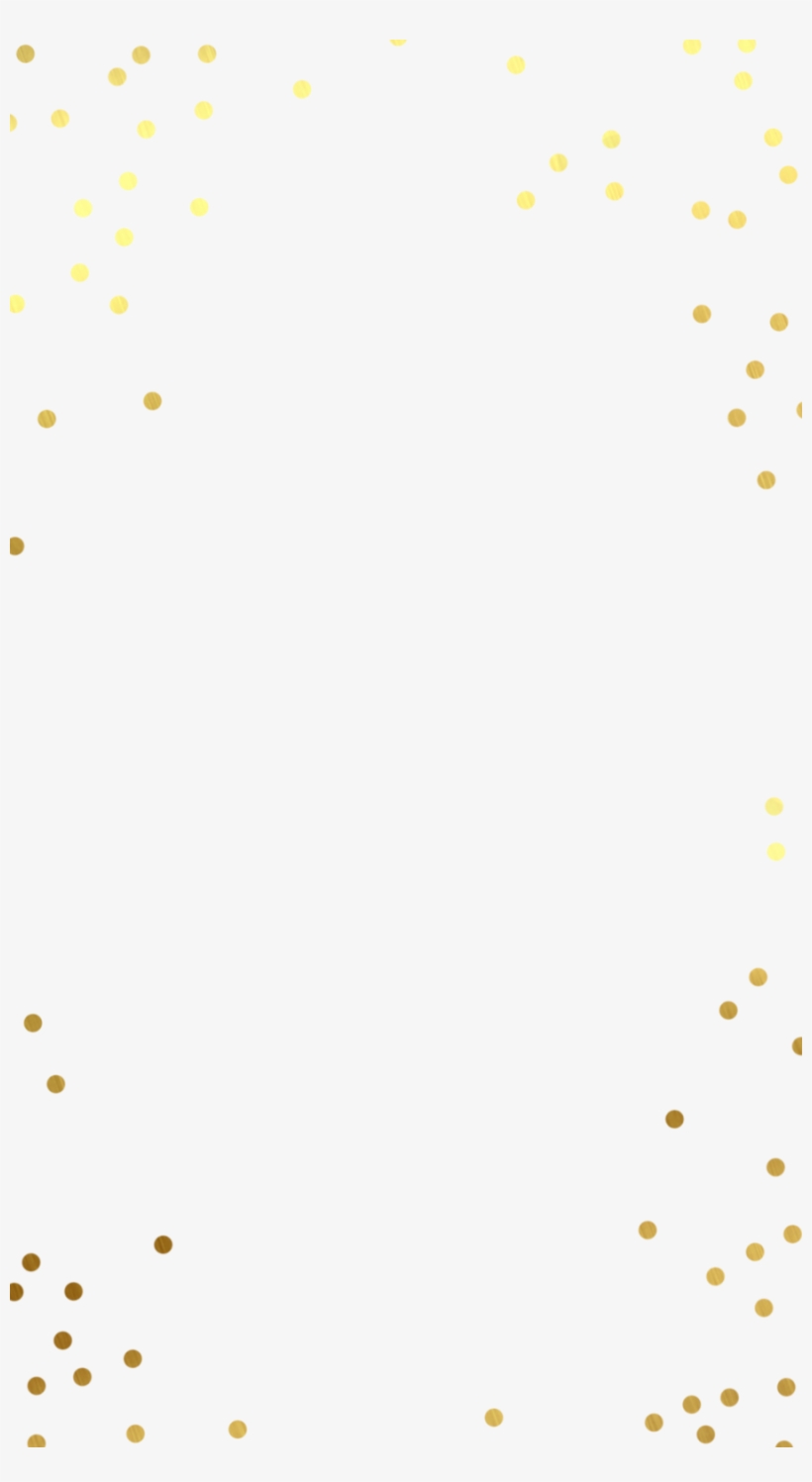 Gold Confetti Png 1080 X 1920 Clipart Confetti - Snapchat, transparent png #144992