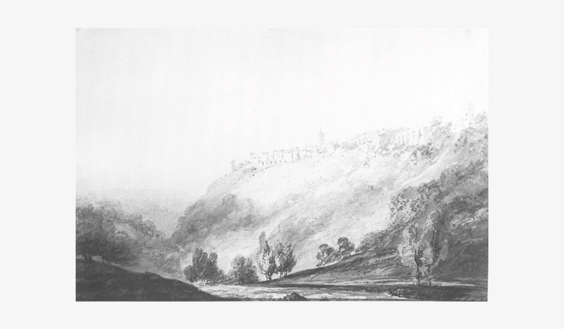 A View Of Tivoli - Monochrome, transparent png #145082