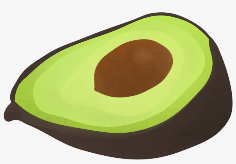 Avocado Drawing Clipart - Bean Bag, transparent png #145193
