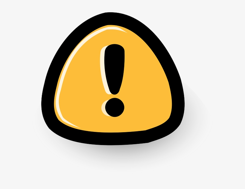 Symbol, Icon, Attention, Exclamation Mark, Warning - Clip Art, transparent png #145513