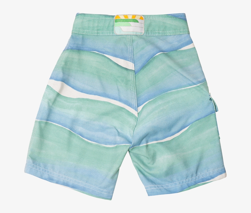 Greenlines Kids Swim Trunks - Board Short, transparent png #145584