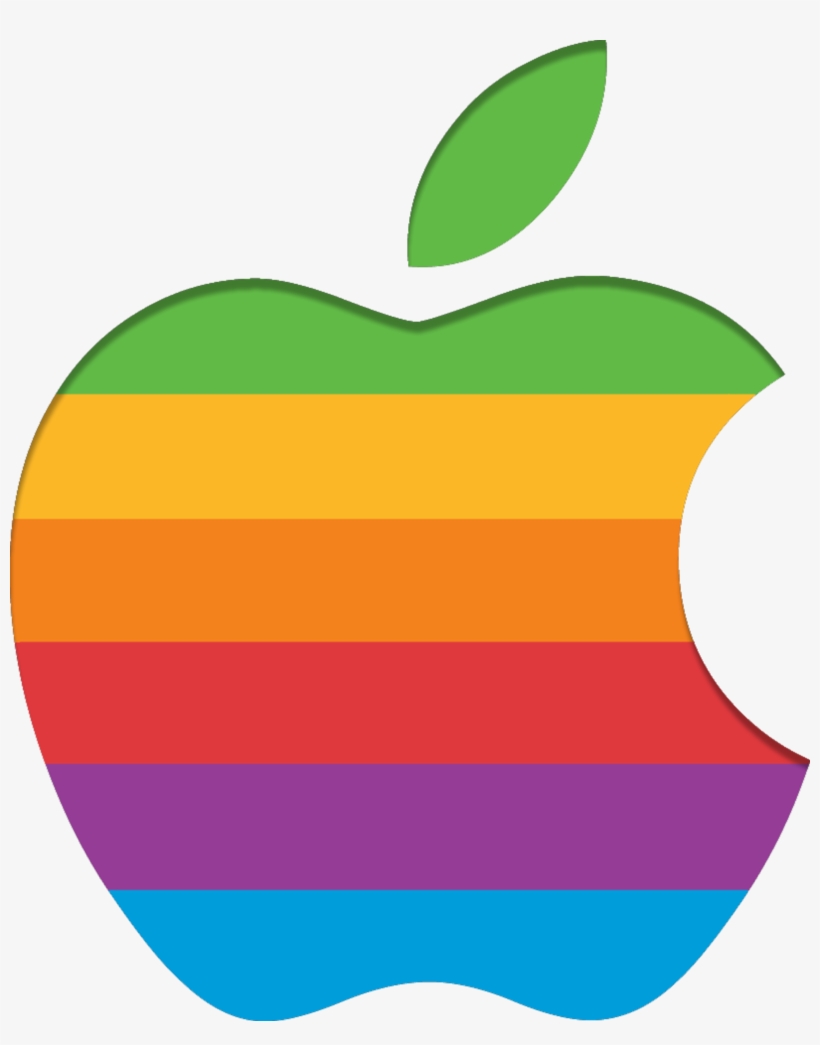 Clip Library Stock Apples Transparent Tumblr - Apple Logo 1977, transparent png #145678