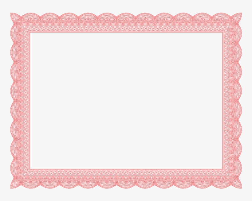 Lace Formal Certificate Borders Fancy Certificate Border - Black And White Certificate Border, transparent png #145922