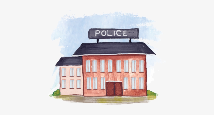 Policestation - The Architecture Of The City, transparent png #145942