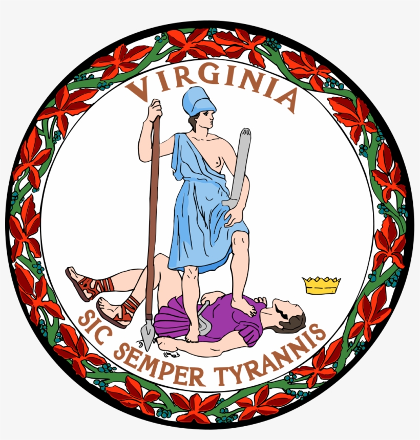 Guys Who Never Do And Probably Never Will Get Laid - Seal Of Virginia, transparent png #145984