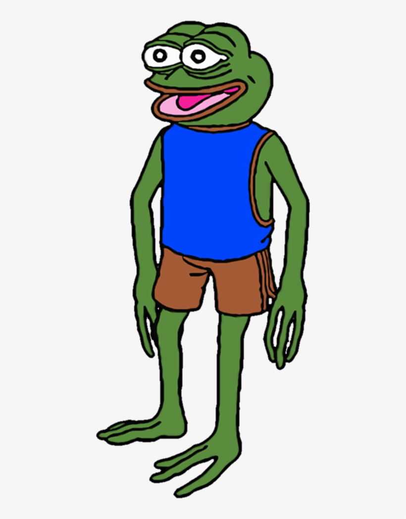 Pepe The Frog - Pepe The Frog Full Body, transparent png #145988