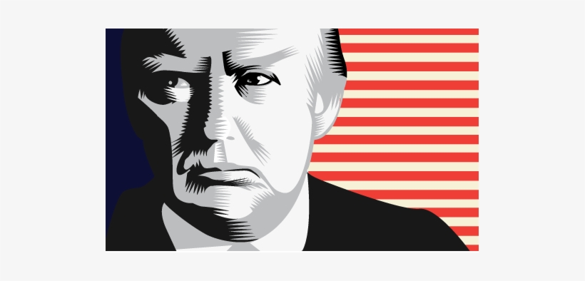 Trump Vector - Trump For President 2016 Beach Towel, transparent png #146078