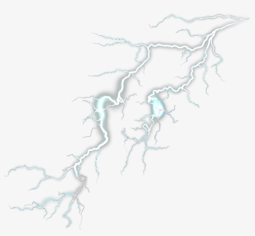 Lightning Light Electric Weather White Effects Fx Brigh - White, transparent png #146503