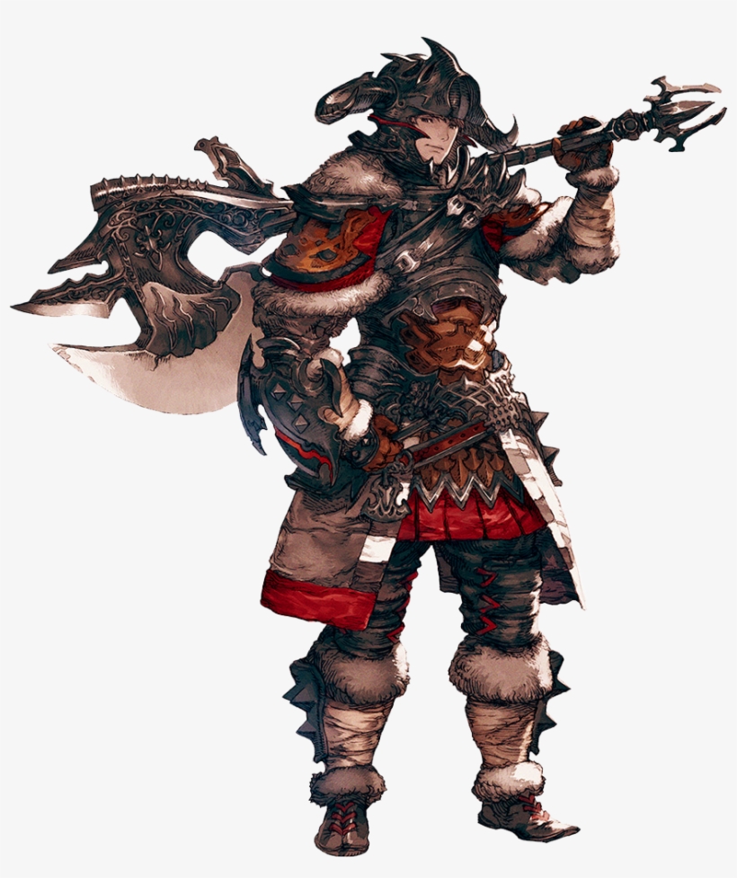 Hyur-warrior - Warrior Final Fantasy 14, transparent png #146700