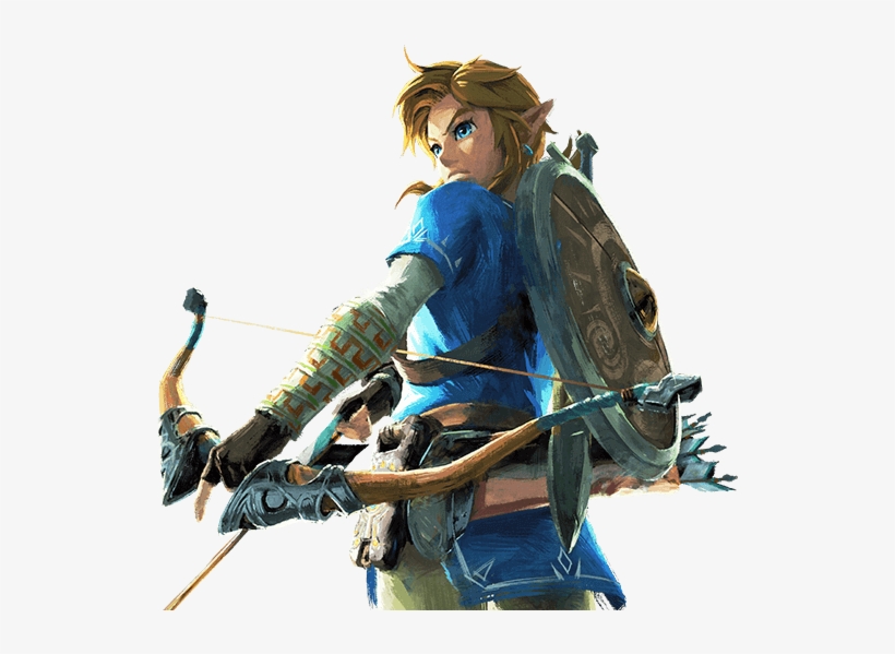 Nintendo Zelda - Zelda Breath Of Wild Art, transparent png #146780