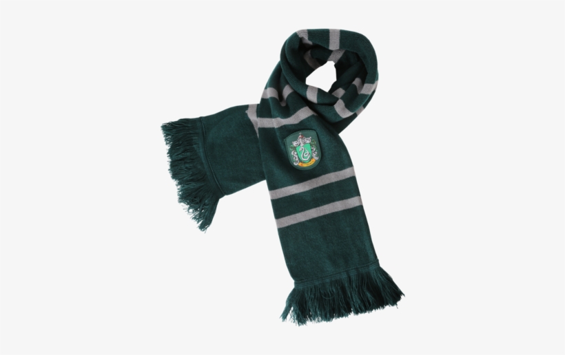 Slytherin Knitted Crest Scarf - Scarf, transparent png #146948