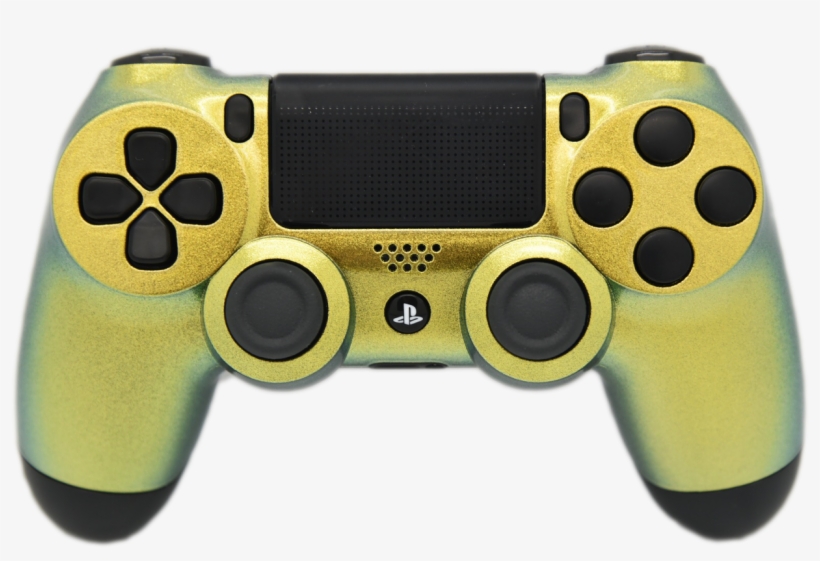 Gold Chameleon Ps4 Controller - Sony Dualshock 4 Wireless Controller For Playstation, transparent png #146949