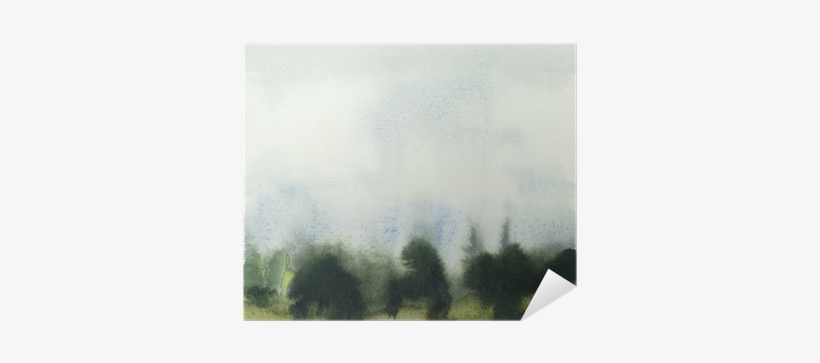 Abstract Watercolor Landscape - Watercolor Painting, transparent png #147164