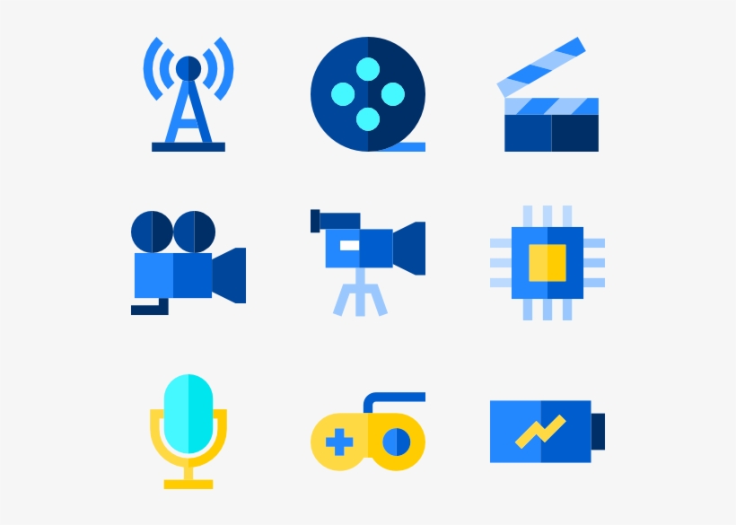 Electronic Set - Electronic Icon Designs, transparent png #147598