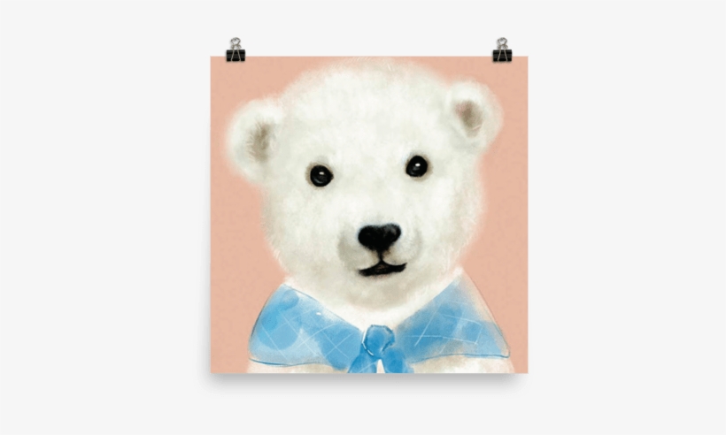 Watercolor Bear - Uxcell Polyester Bear Pattern Home Office Car Multifunction, transparent png #147649