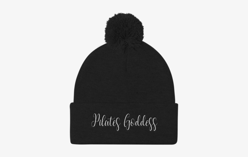 Pilates Goddess Pom Pom Knit Cap - Pom Pom Hat, Beanie, Beanie Hat, Pom Pom Beanie, Instagram, transparent png #148060
