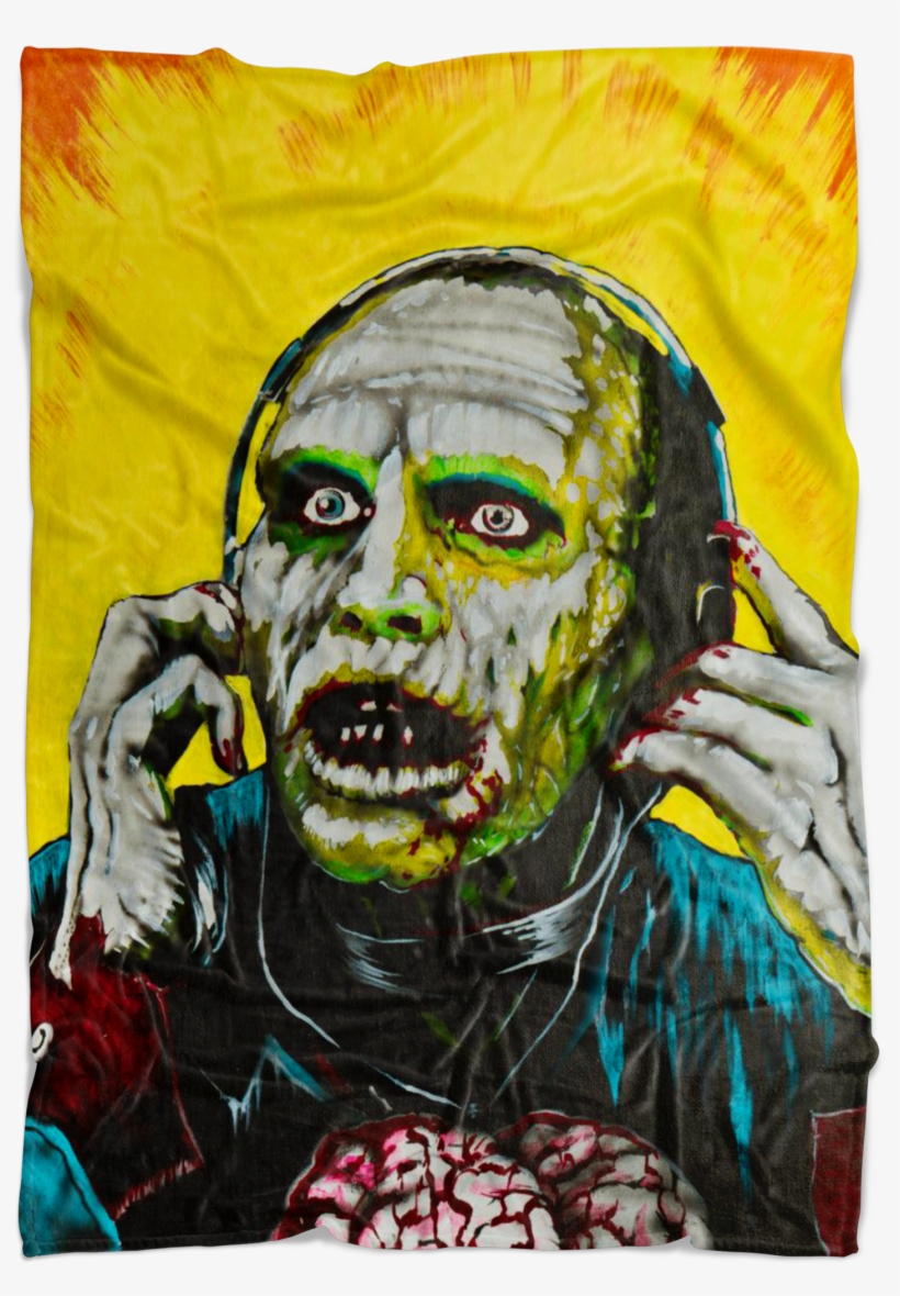 Bub From Day Of The Dead Fleece Blanket • Original - Blanket, transparent png #148362