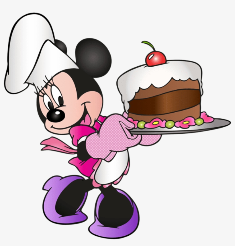 Share This Image - Birthday Cake With Cartoon, transparent png #148422