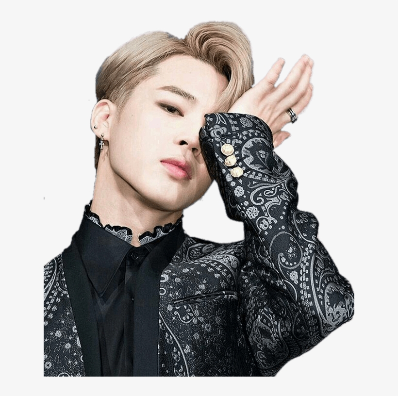 Bts Jimin Posing - Jimin Blood Sweat And Tears, transparent png #148470