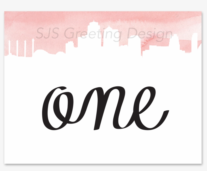 Kc Water Color Table Number - Calligraphy, transparent png #148539