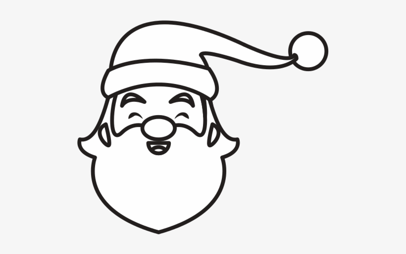 Santa Claus Funny Face Cartoon - Vector Graphics, transparent png #148715