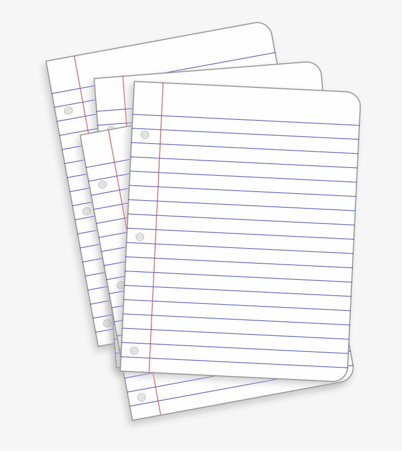 How To Set Use Messy Lined Papers Clipart, transparent png #148886