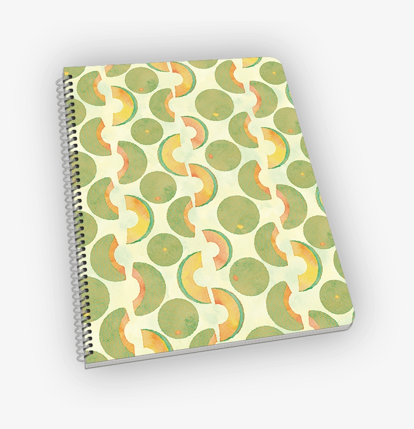 Cantaloupe Notebook - Circle, transparent png #148927