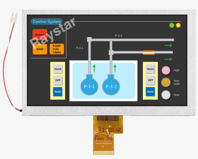 7 Inch Lvds Sunlight Readable Tft Lcd Module - Liquid-crystal Display, transparent png #149012