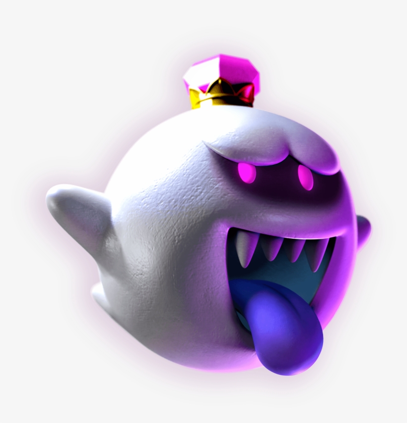 King Boo Artwork - Luigi's Mansion King Boo Png, transparent png #149087