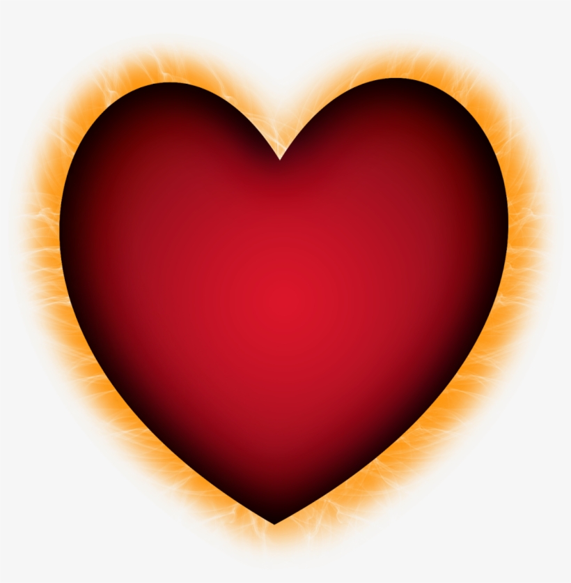 Hd Red Heart Shape Free Png And Clipart - Heart, transparent png #149558