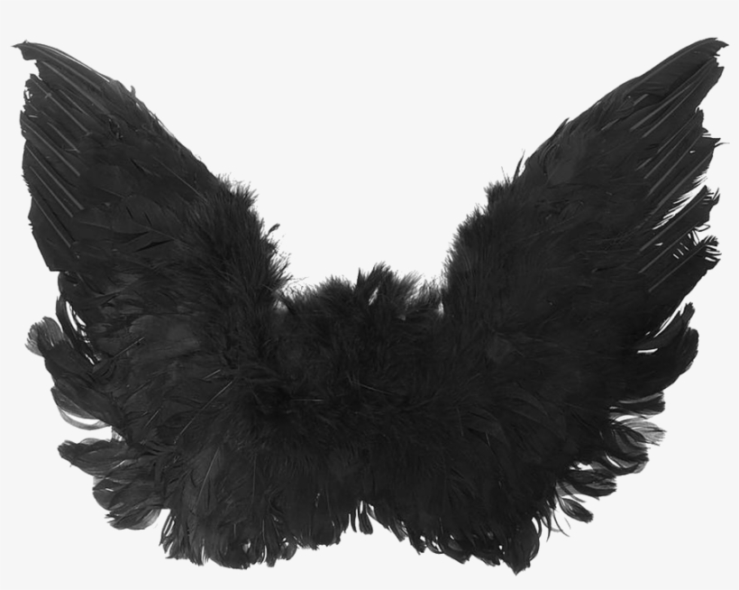 Wings Black Dark Grunge Png Editpng - Free Black Angel Wings, transparent png #149698