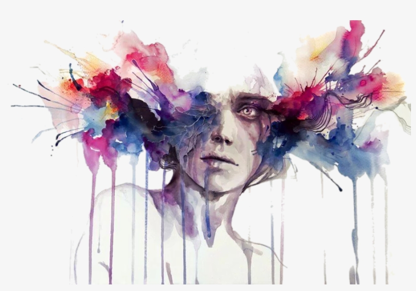 Paint Sticker - Pinturas En Acuarela Abstractas, transparent png #149750