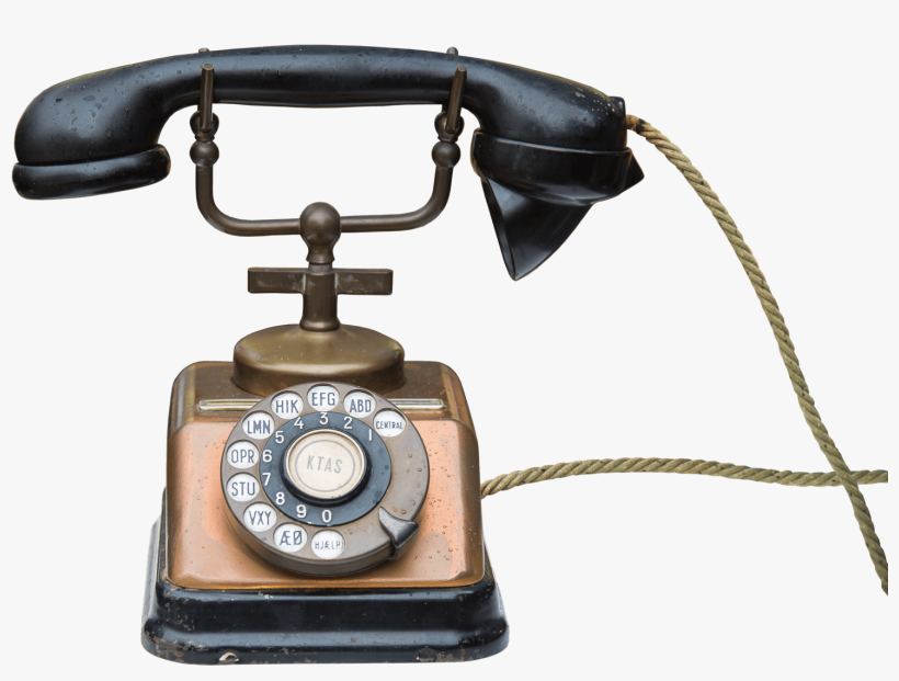 Old Telephone Images - Telephone, transparent png #1400318