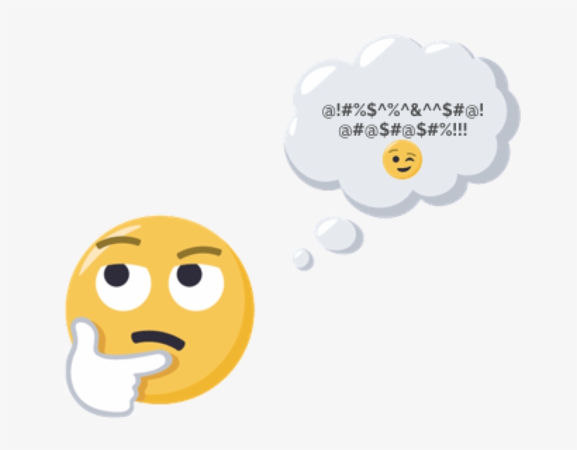 I Have Spoken To Speech And Language Teachers, And - Deep In Thought Emoji, transparent png #1400692