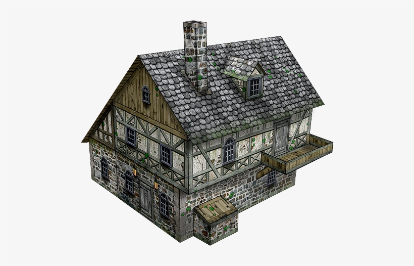 [paper Models] Latest Releases From Dave's Games [archive] - House, transparent png #1400940