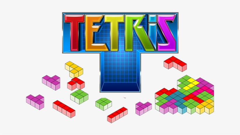 Free Arcade Machine Games - Tetris - Game Console - German, transparent png #1401235