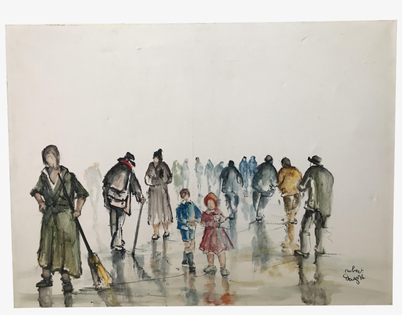 Vintage - Painting, transparent png #1401474