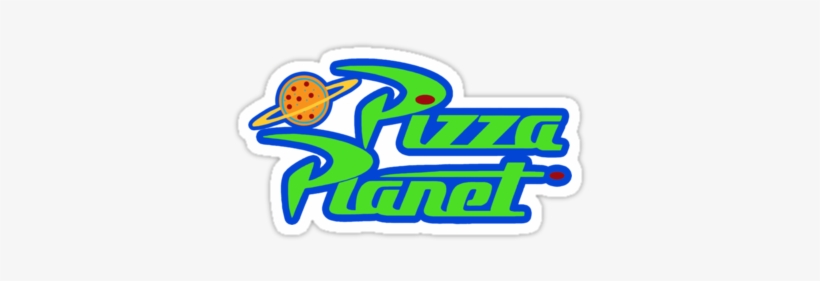 Pizza Planet Logo - Pizza Planet Toy Story Logo Png, transparent png #1401618