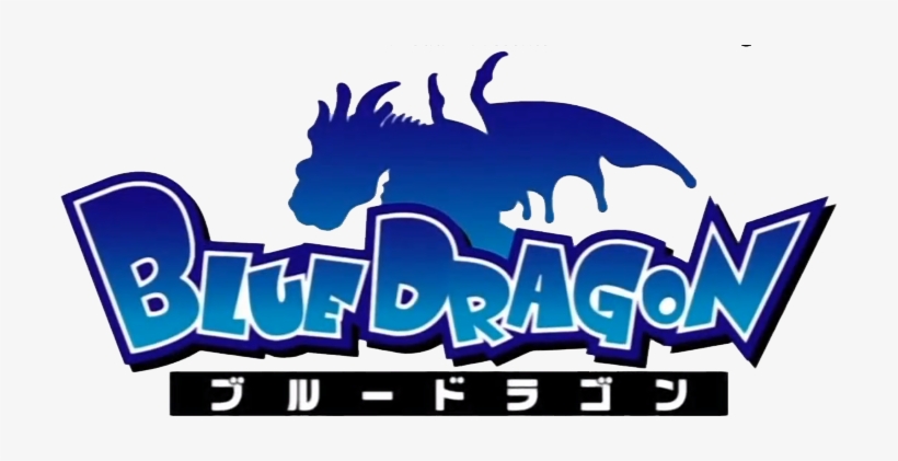Blue Dragon Anime Logo - Blue Dragon, transparent png #1401908