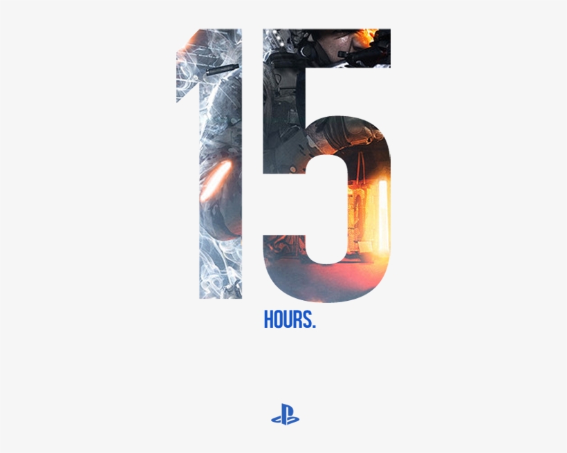 Battlefield 4 Big Number - Playstation 4, transparent png #1402240