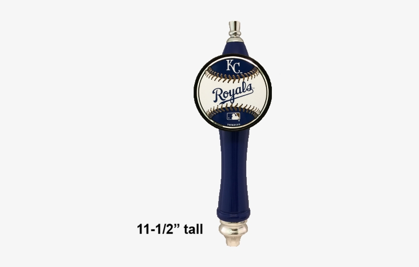 Kansas City Royals Beer Tap Handle - Kansas City Royals Baseball Emblem Decal, Multi, transparent png #1402485