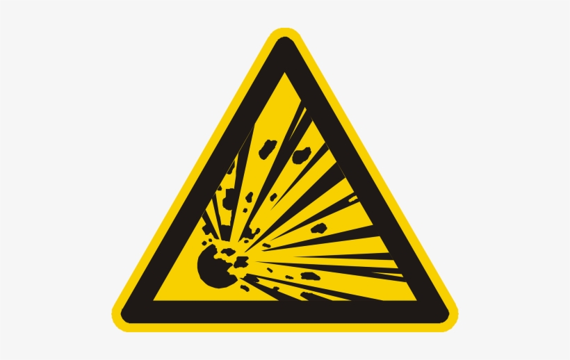 Free Photo From Needpix - Explosives Sign, transparent png #1402638
